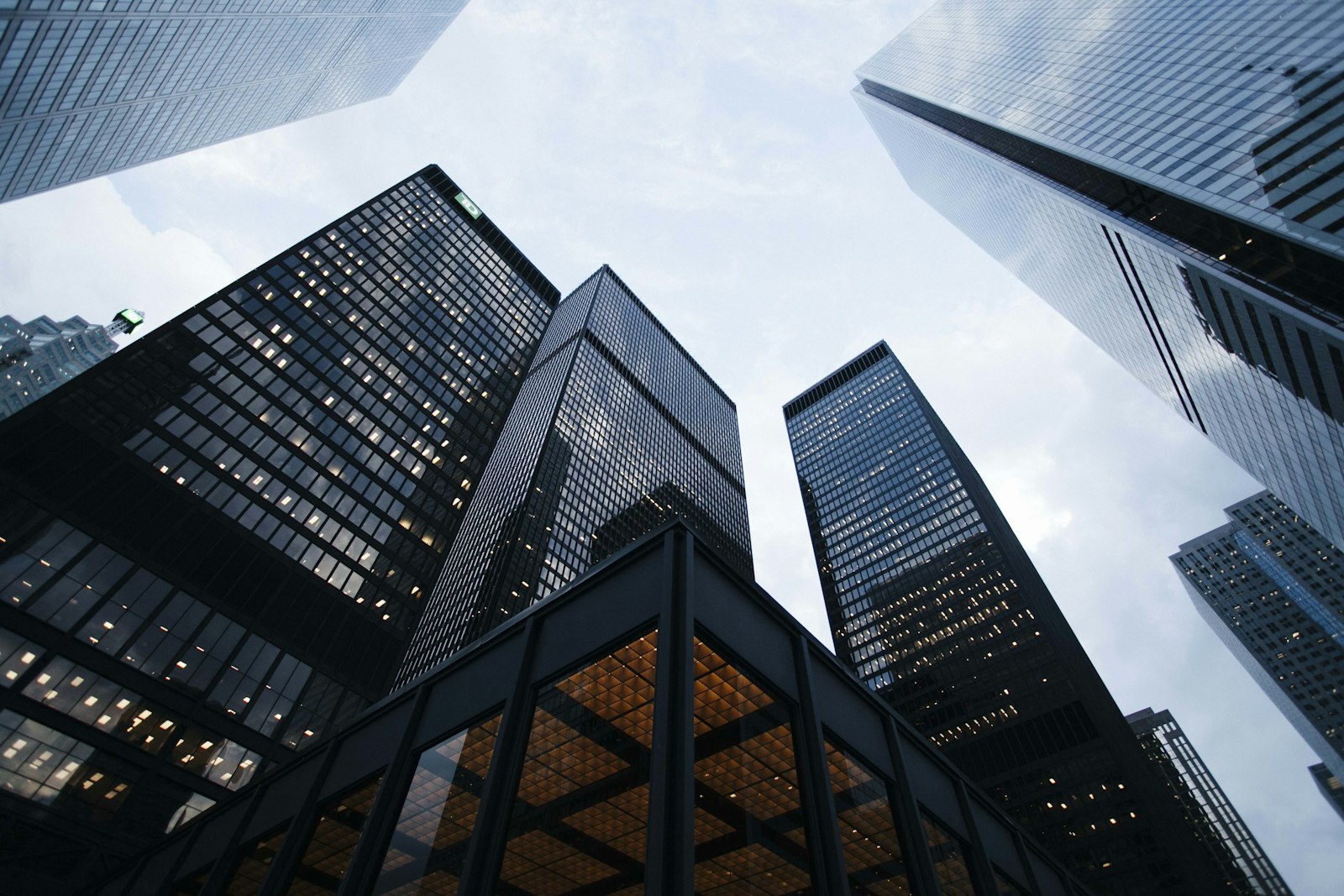 Office towers in a central business district, the setting of the Robinson Road practice