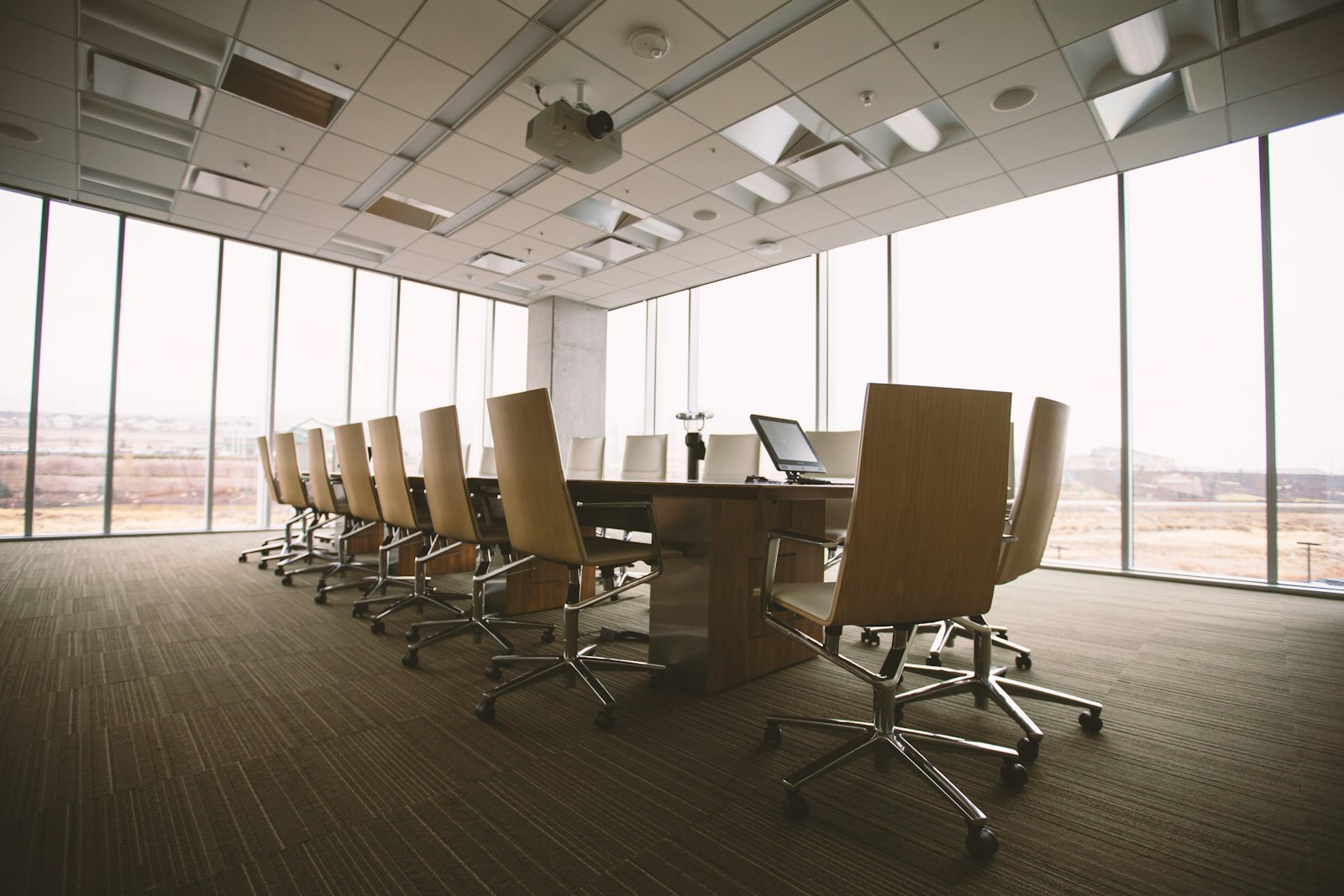 Boardroom used for company and shareholder meetings