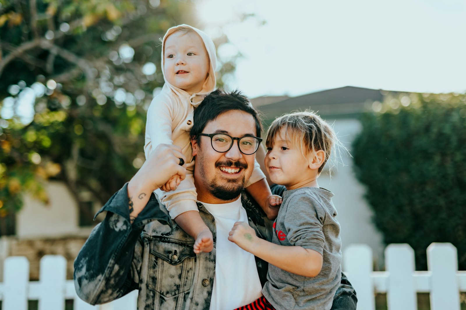 Parent with children, representing family and estate planning clients